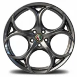 Cerchi Giulia Doppia Misura 8-9 da 19 Originali Alfa Romeo Performance Brunito - Image 3