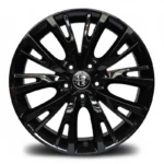 Cerchi Giulietta 17 Originali Alfa Romeo MultiSpoke Nero Lucido - Image 2