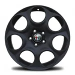 Cerchi Giulietta 17 Originali Alfa Romeo a 7 Fori Nero Opaco - Image 3