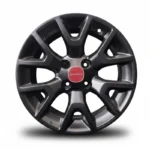 Cerchi Panda 15 Originali Fiat Nero Opaco - Image 2