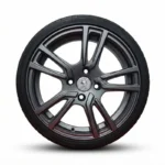 Cerchi Peugeot 16 GMP Nevada Antracite e Pneumatici Continental T680 91 H 205 55 - Image 2