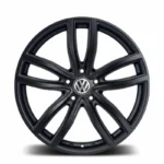 Cerchi Volkswagen Golv V VI VII 17 Mak Fahr Nero Lucido - Image 2
