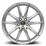 Cerchi in lega Alfa Romeo Stelvio Veloce 19 Originali Alfa Romeo Silver - Image 3