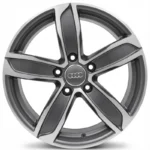 Cerchi in lega Audi A3 16 Mak Stadt Antracite Diamantato - Image 2