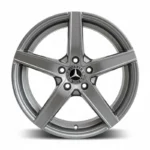 Cerchi in lega Mercedes Classe A-B 17 ELITE WHEELS EW12 Jazzy Palladium - Image 2
