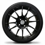 Cerchi in lega Peugeot 208 17 Mak XLR Nero Lucido e Pneumatici Saferich 205 45 - Image 3