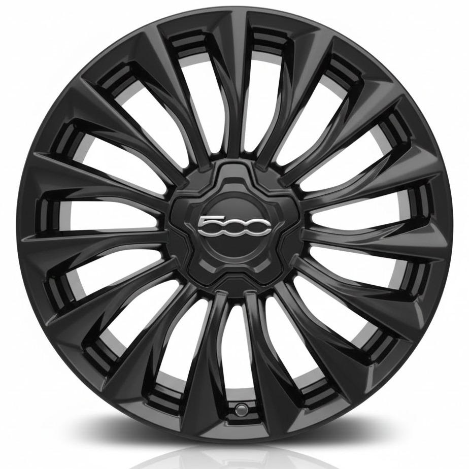 Cerchi 500X 18 Originali Fiat Mopar Nero Lucido Cerchi 500X 18 Originali Fiat Mopar Nero Lucido