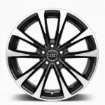 Cerchi Audi A3 18 Mak Main Nero Lucido Diamantato*