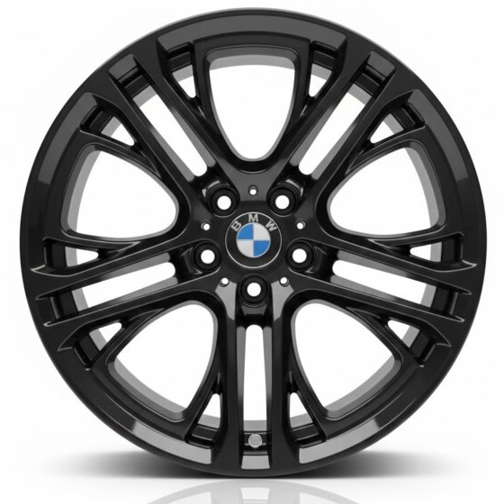 Cerchi X4 Doppia misura 20 Originale Bmw Nero Lucido