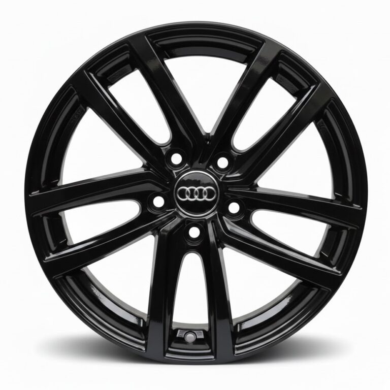 Cerchi Audi A3 17 Mak Dresden Nero Lucido