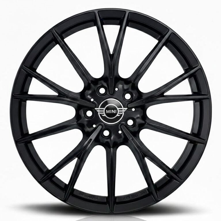 Cerchio in lega MAK FABRIK diametro 19 GLOSS BLACK 5x112 ET47* Mini