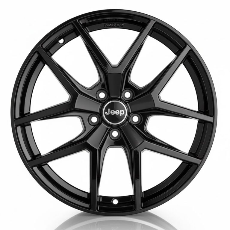 Cerchi ELITE WHEELS EJ26 PENTAGON 4x108 17 Nero Lucido ET30 JEEP AVENGER