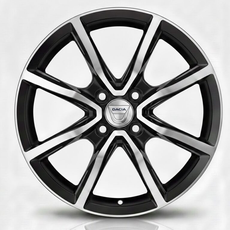 Cerchio in lega MAK MILANO4 diametro 15 BLACK MIRROR 4x100 ET31* Dacia