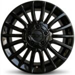 Cerchi 500X 17 Originali Fiat Nero Lucido
