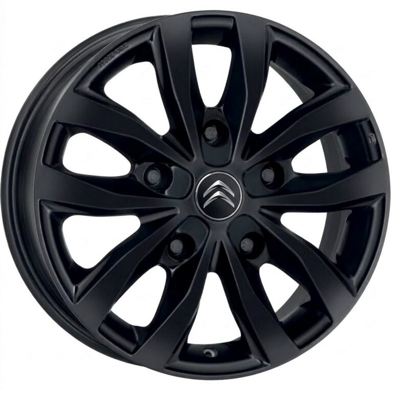 Cerchio in lega MAK LOAD5 diametro 15 GLOSS BLACK 5x118 ET55* CITROEN