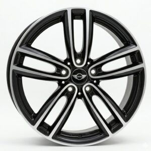 Cerchio in lega MAK OXFORD diametro 18 BLACK MIRROR 5x112 ET51* MINI
