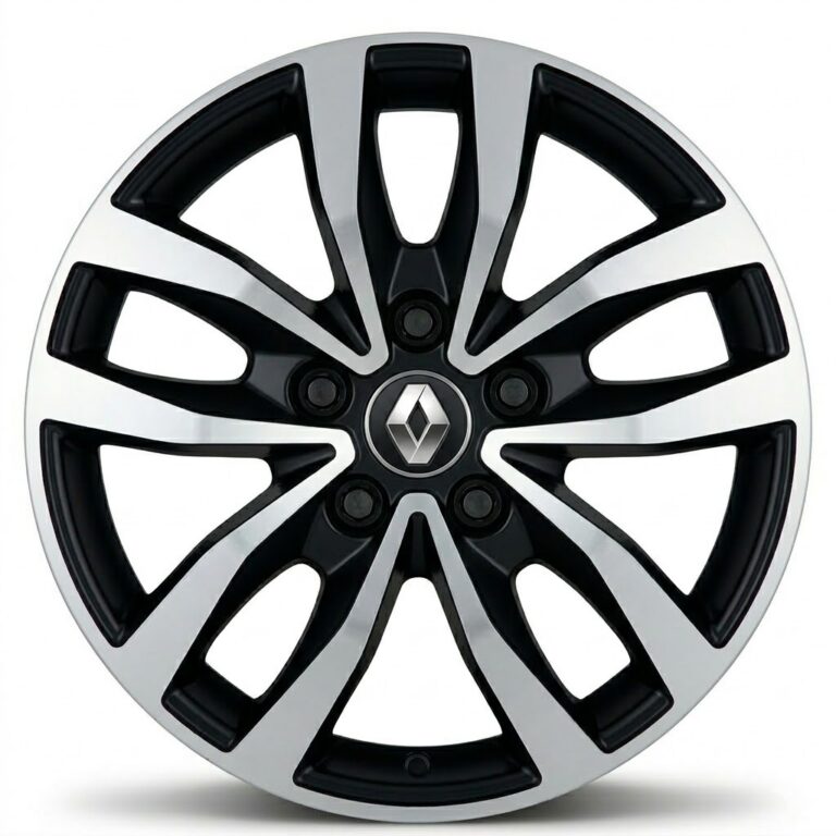 Cerchio in lega MAK LOAD5 diametro 16 BLACK MIRROR 5x130 ET50* RENAULT