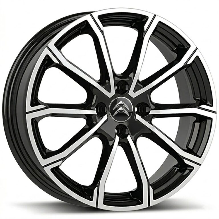 Cerchio in lega MAK DaVinci4 diametro 18 BLACK MIRROR 4x108 ET25* CITROEN
