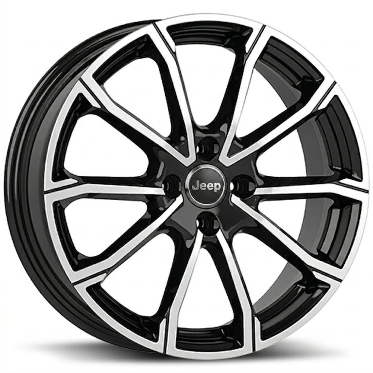 Cerchio in lega MAK DaVinci4 diametro 18 BLACK MIRROR 4x108 ET25* JEEP