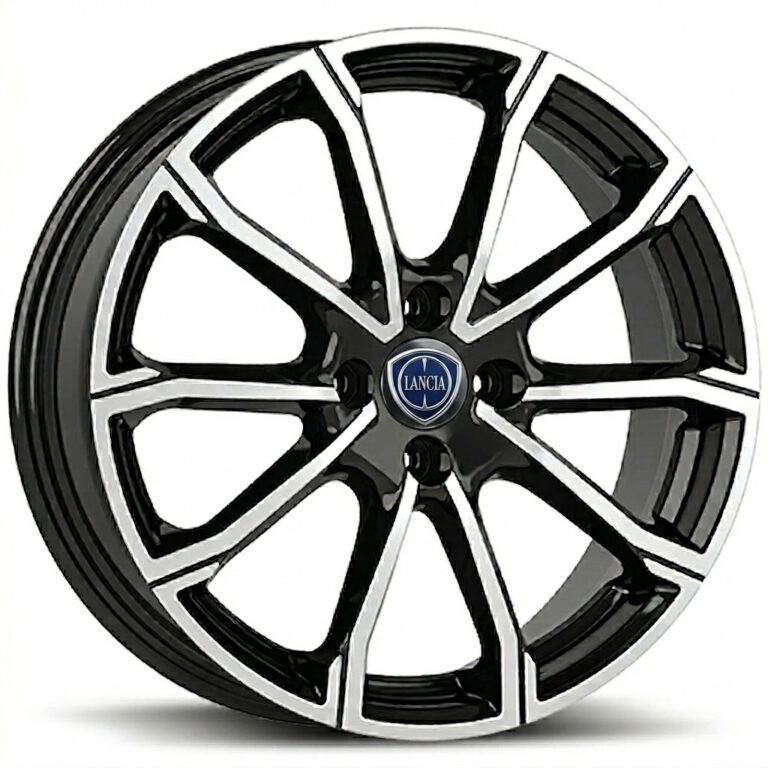 Cerchio in lega MAK DaVinci4 diametro 18 BLACK MIRROR 4x108 ET25 LANCIA