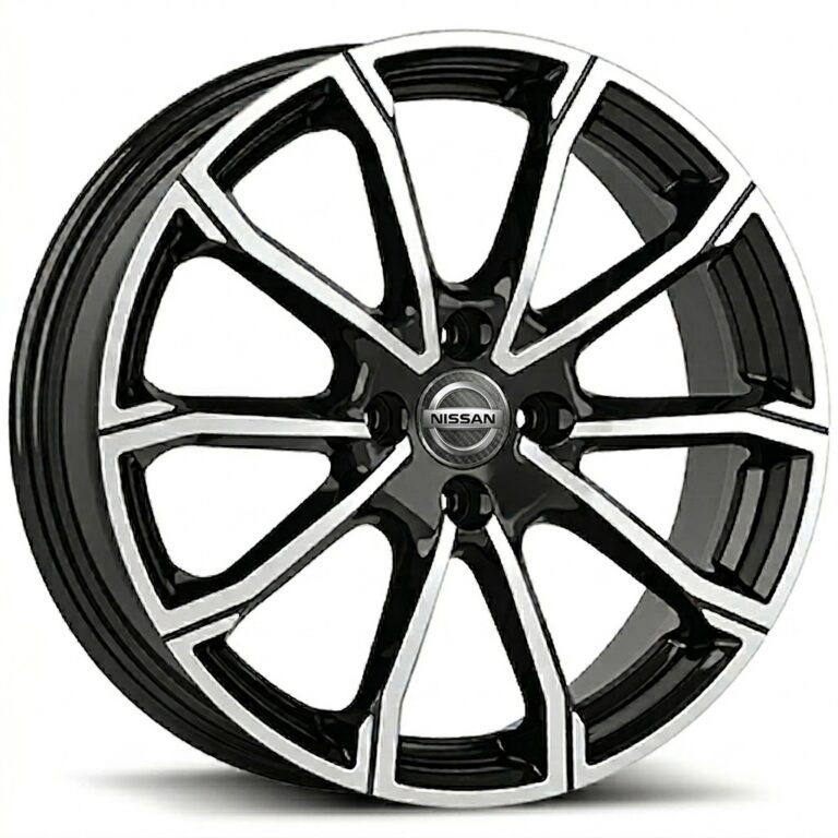 Cerchio in lega MAK DaVinci diametro 17 BLACK MIRROR 5x114,3 ET35* NISSAN