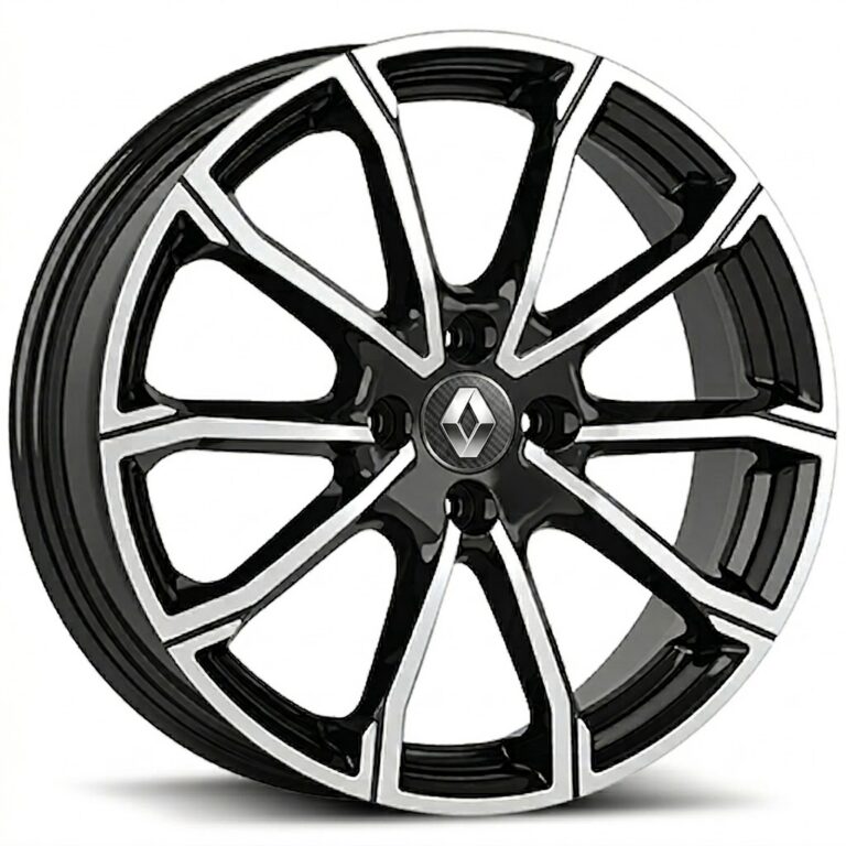 Cerchio in lega MAK DaVinci diametro 17 BLACK MIRROR 5x114,3 ET35* RENAULT