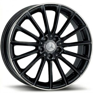 Cerchio in lega MAK KOMET diametro 18 GLOSS BLACK MIRROR 5x112 ET43* MERCEDES