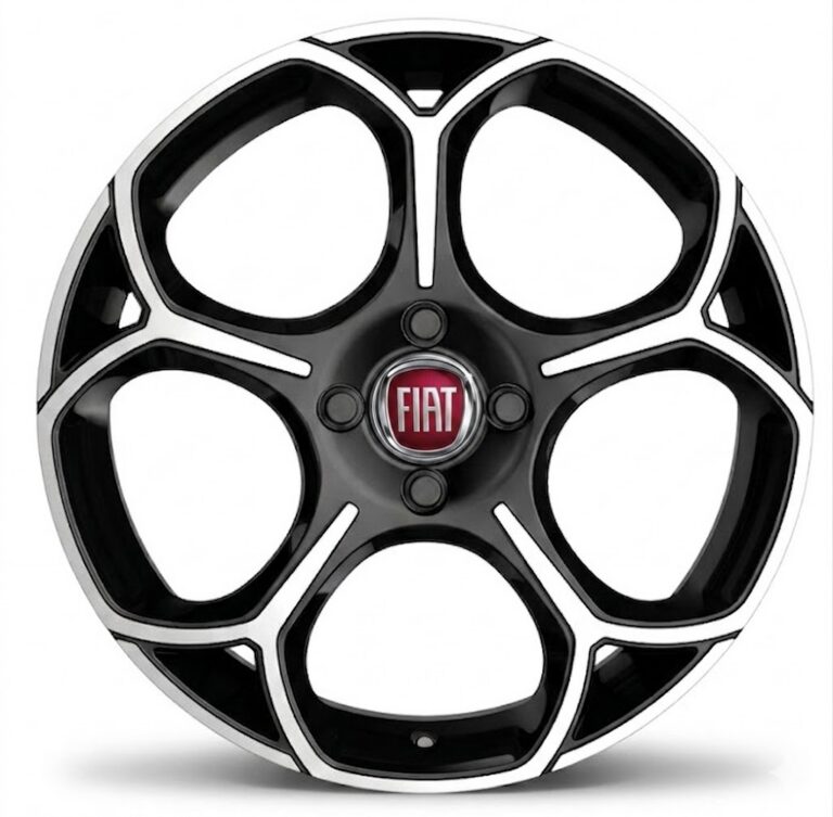 Cerchio in lega MAK MONZA diametro 18 BLACK MIRROR 4x108 ET35* FIAT