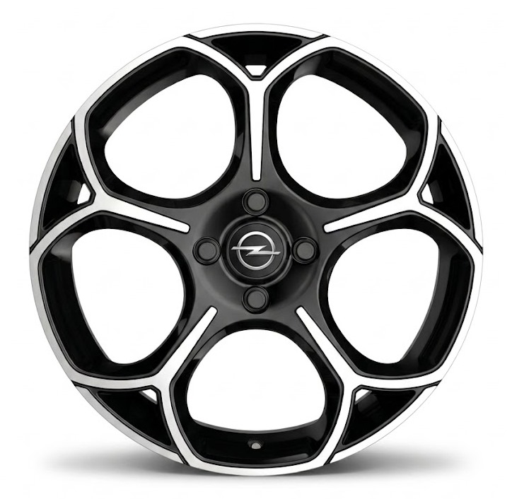 Cerchio in lega MAK MONZA diametro 18 BLACK MIRROR 4x108 ET35* OPEL