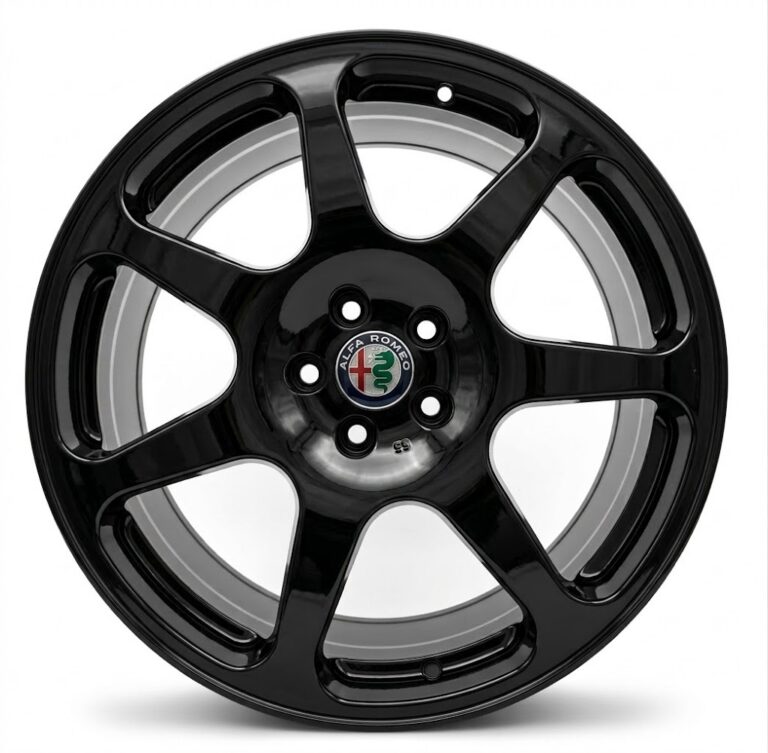 Cerchi Giulia Originali Alfa Romeo 19 Nero Lucido Super Turismo