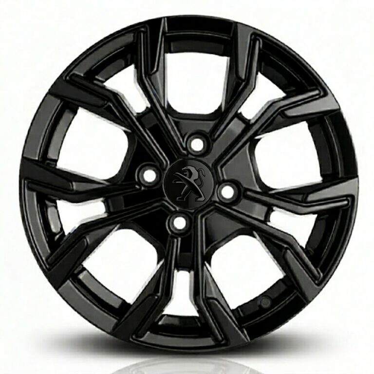 Cerchi ELITE WHEELS EJ12 Vigor 4x108 17 Nero Lucido ET35 PEUGEOT