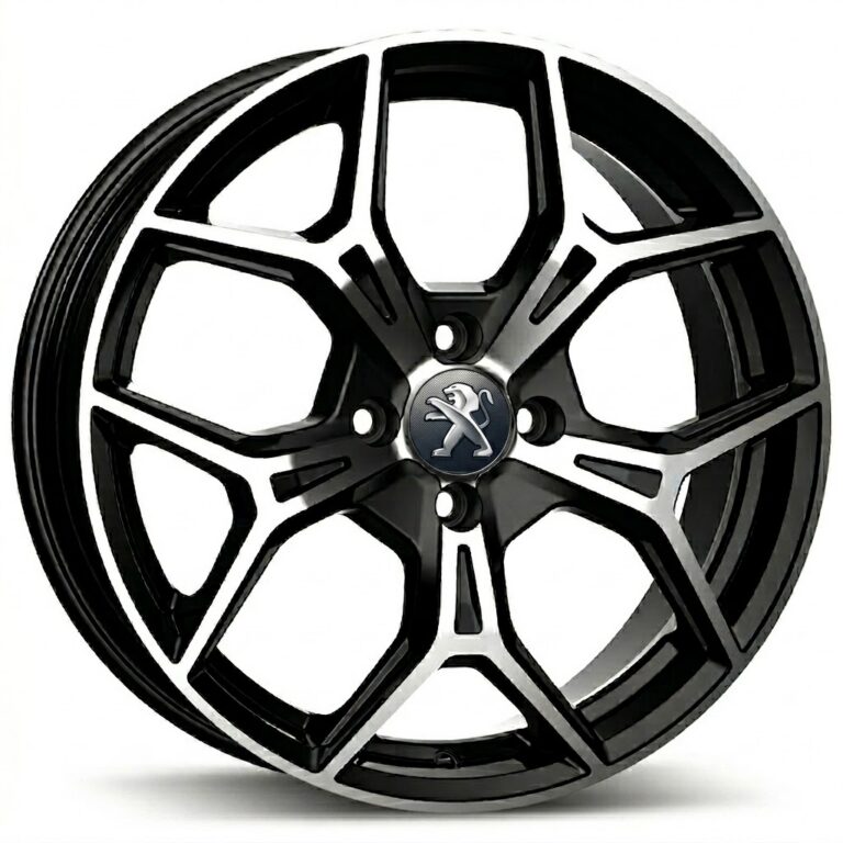 Cerchio in lega MAK EPICA diametro 17 BLACK MIRROR 4x108 ET32* PEUGEOT