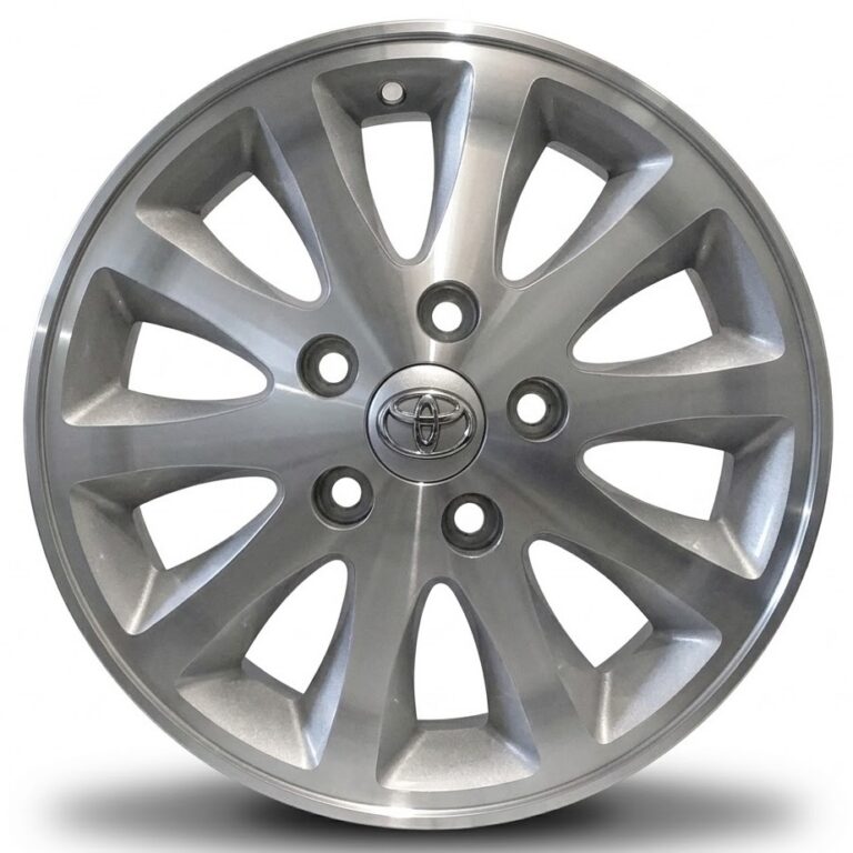 Cerchi Toyota Corolla 15 Originali Silver Diamantati F245