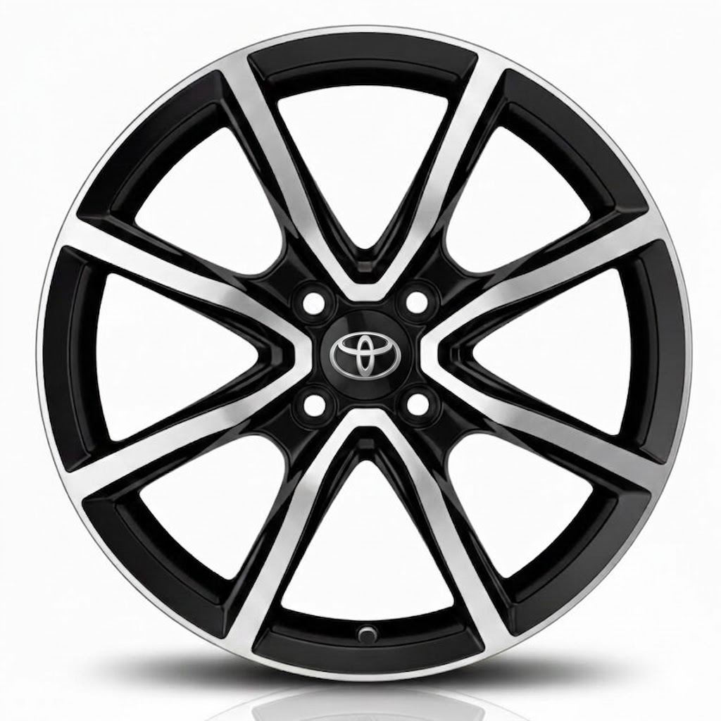 Cerchi Toyota Yaris 15 Mak Milano6 Nero Diamantati* ET40 Cerchi Toyota Yaris 15 Mak Milano6 Nero Diamantati* ET40