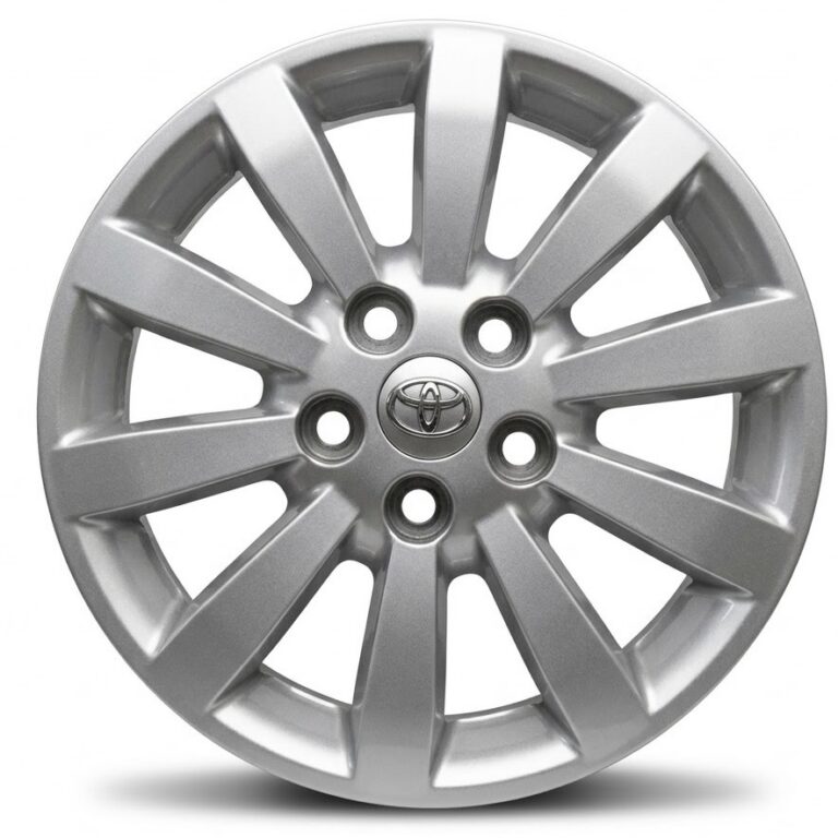Cerchi Toyota Corolla 16 Originali Silver 10 RAZZE