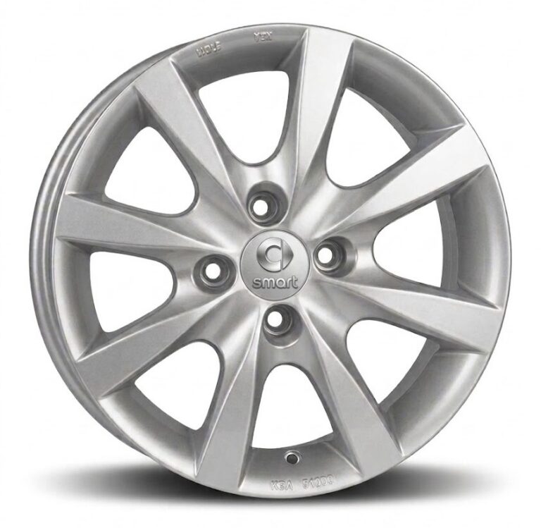 Cerchi in lega ForFour - ForTwo 15 Smart Silver