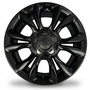 Cerchi 500X 17 Originali Fiat Nero Lucido