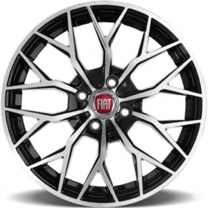 Cerchi ELITE WHEELS ViperX 4x108 17 Fiat 600e Nero Lucido Diamantato