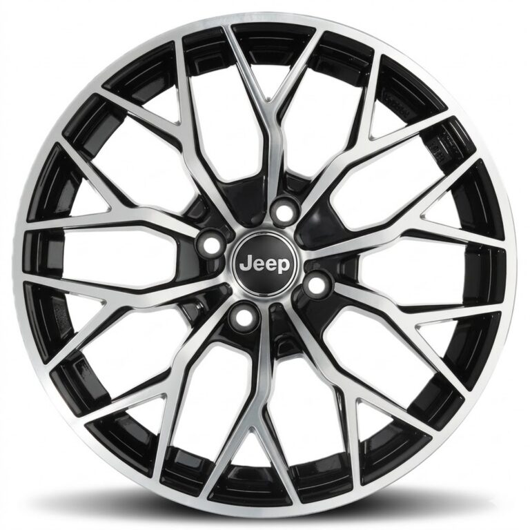 Cerchi ELITE WHEELS ViperX 4x108 17 Jeep Avenger Nero Lucido Diamantato