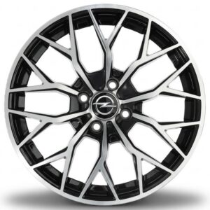 Cerchi ELITE WHEELS ViperX 4x108 17 Opel Nero Lucido Diamantato
