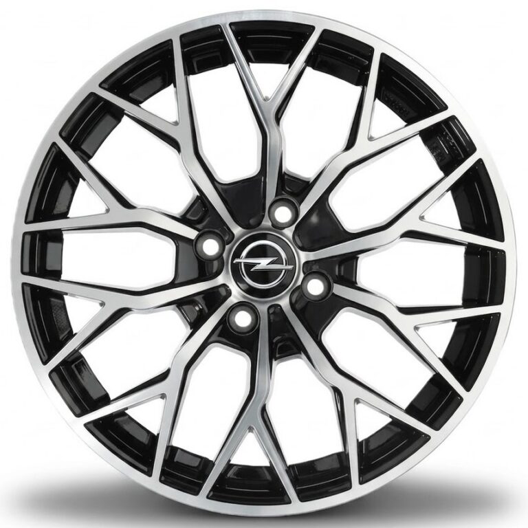 Cerchi ELITE WHEELS ViperX 4x108 17 Opel Nero Lucido Diamantato