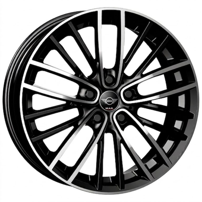 Cerchio in lega MAK CHELSEA diametro 17 BLACK MIRROR 5X112 MINI ET46*
