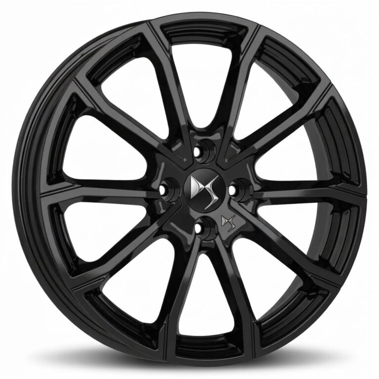 Cerchio in lega MAK DaVinci diametro 16 GLOSS BLACK 4x108 ET32* DS3 Crossback