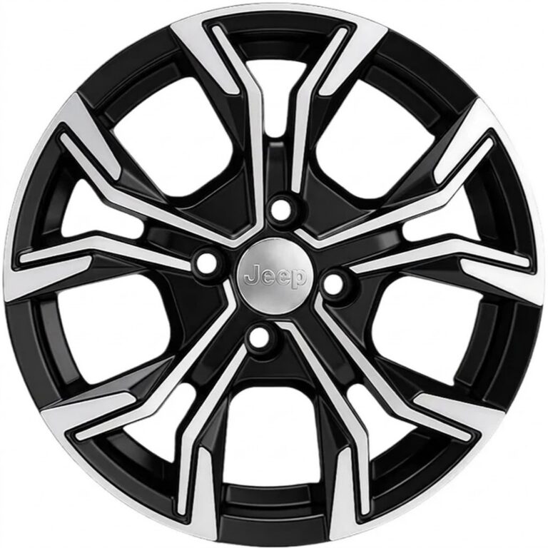 Cerchi 17 ELITE WHEELS EJ12 Vigor Nero Diamantato Jeep